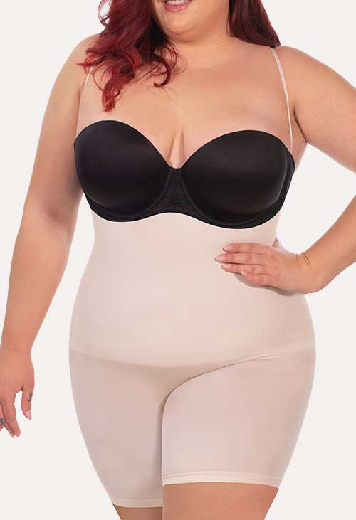 Plus size shapewear for maximum tummy control