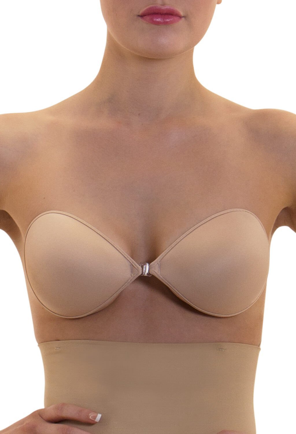 Sleek Stick On Bra With Straps Set