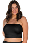 Sleek Bandeau Top with Silicone Bra Pads