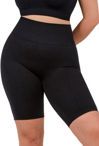 Seamless High Waist Long Biker Shorts