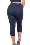 Seamless High Waist 3/4 Capri Leggings