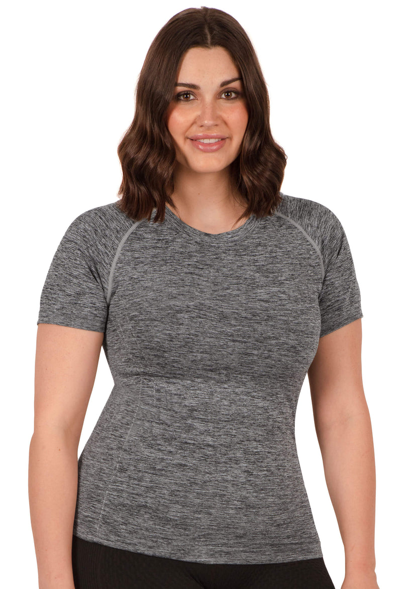 Seamless Short Sleeve Active Marle Tee