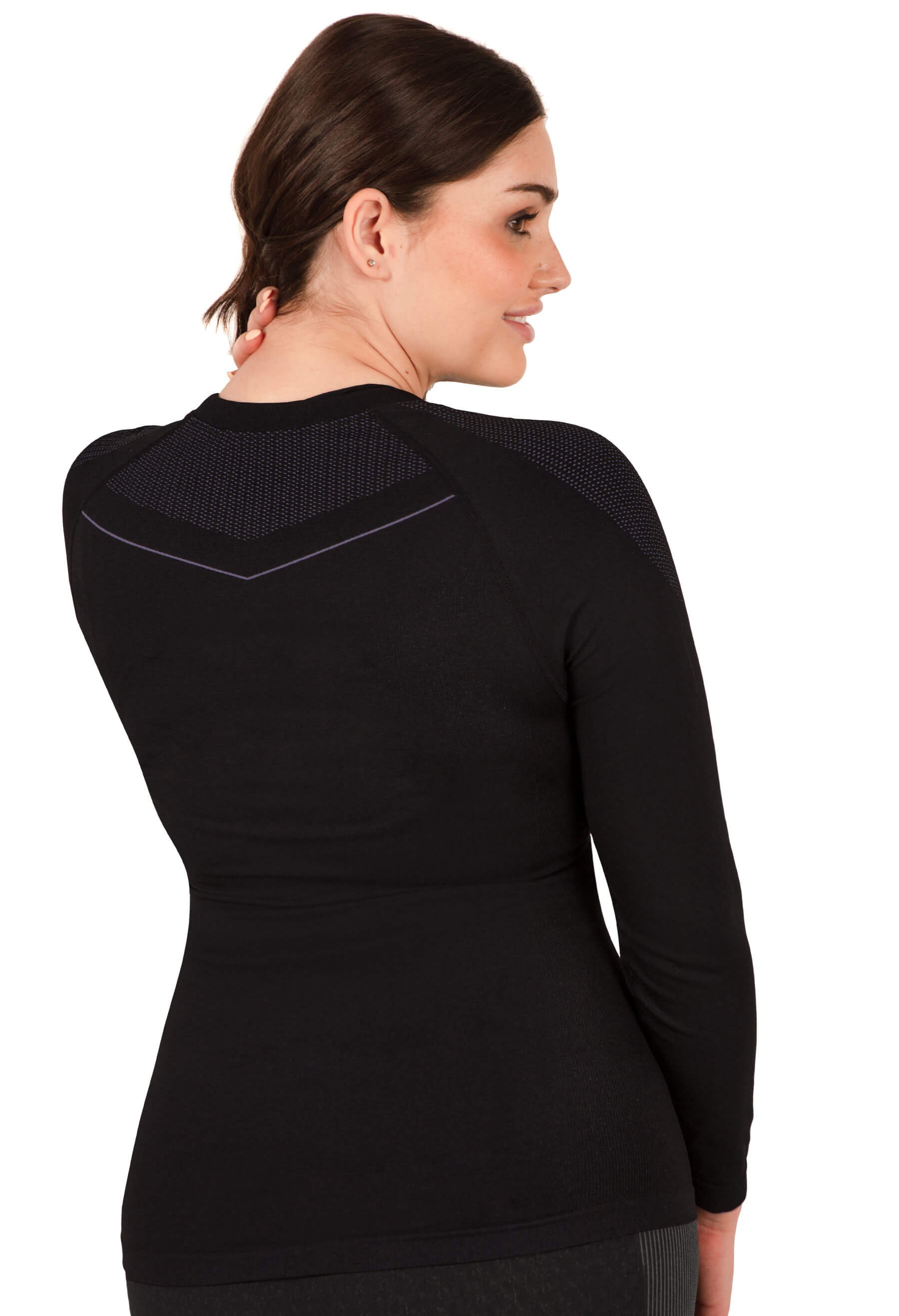 Seamless Long Sleeve Activewear Thermal Top - 2 Pack