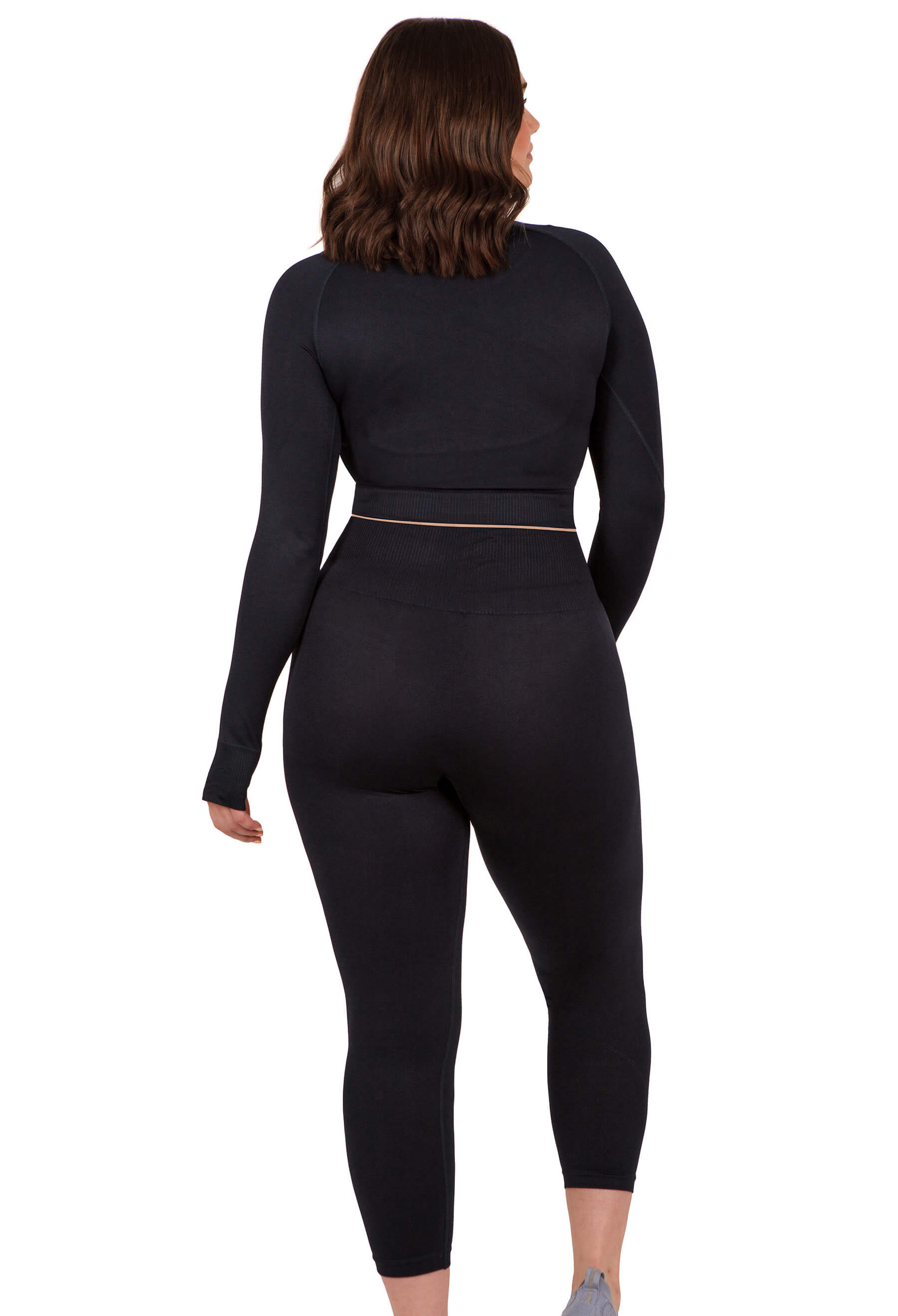 Seamless Long Sleeve Crop Thermal Top