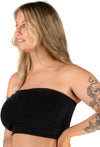 Full Bust Bamboo Strapless Maternity & Nursing Wire Free ﻿Bra