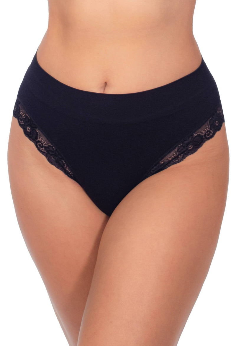 Invisible Lace Contour High Cut Brief